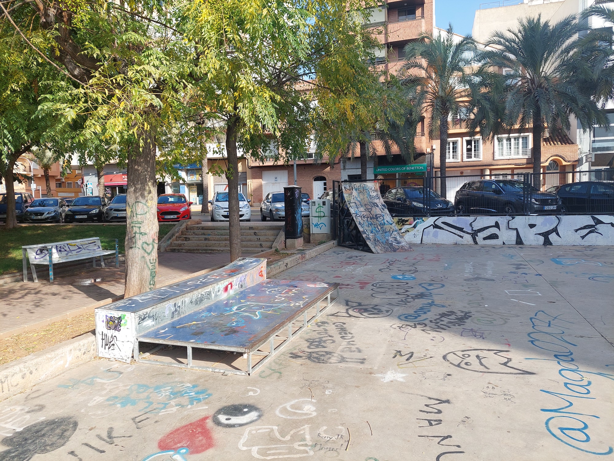 Plaza parque skatepark